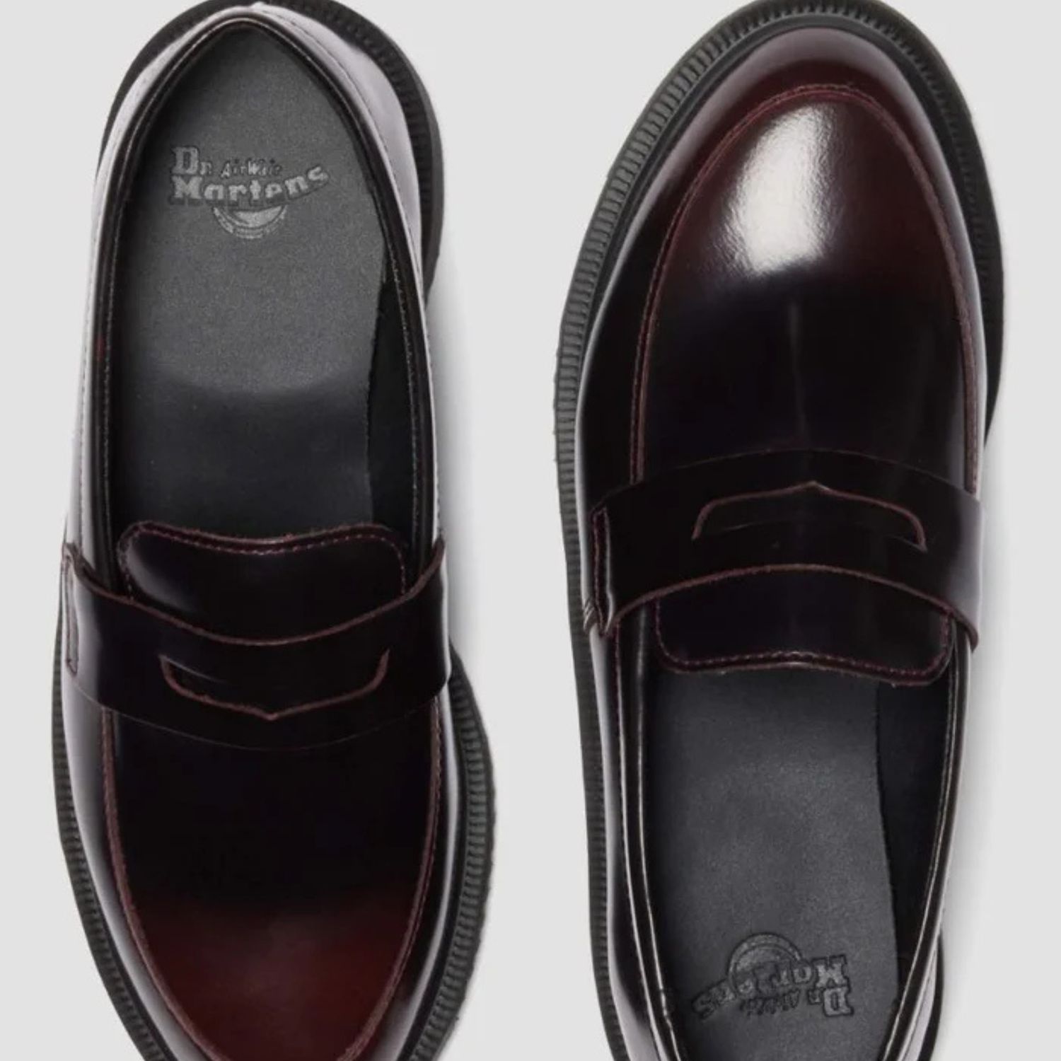 DR MARTENS TEMARA LOAFER - CHERRY RED ARCADIA