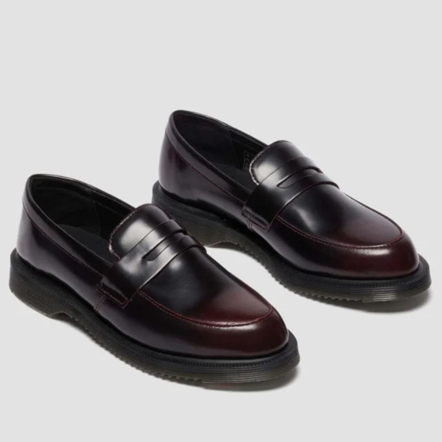 DR MARTENS TEMARA LOAFER - CHERRY RED ARCADIA