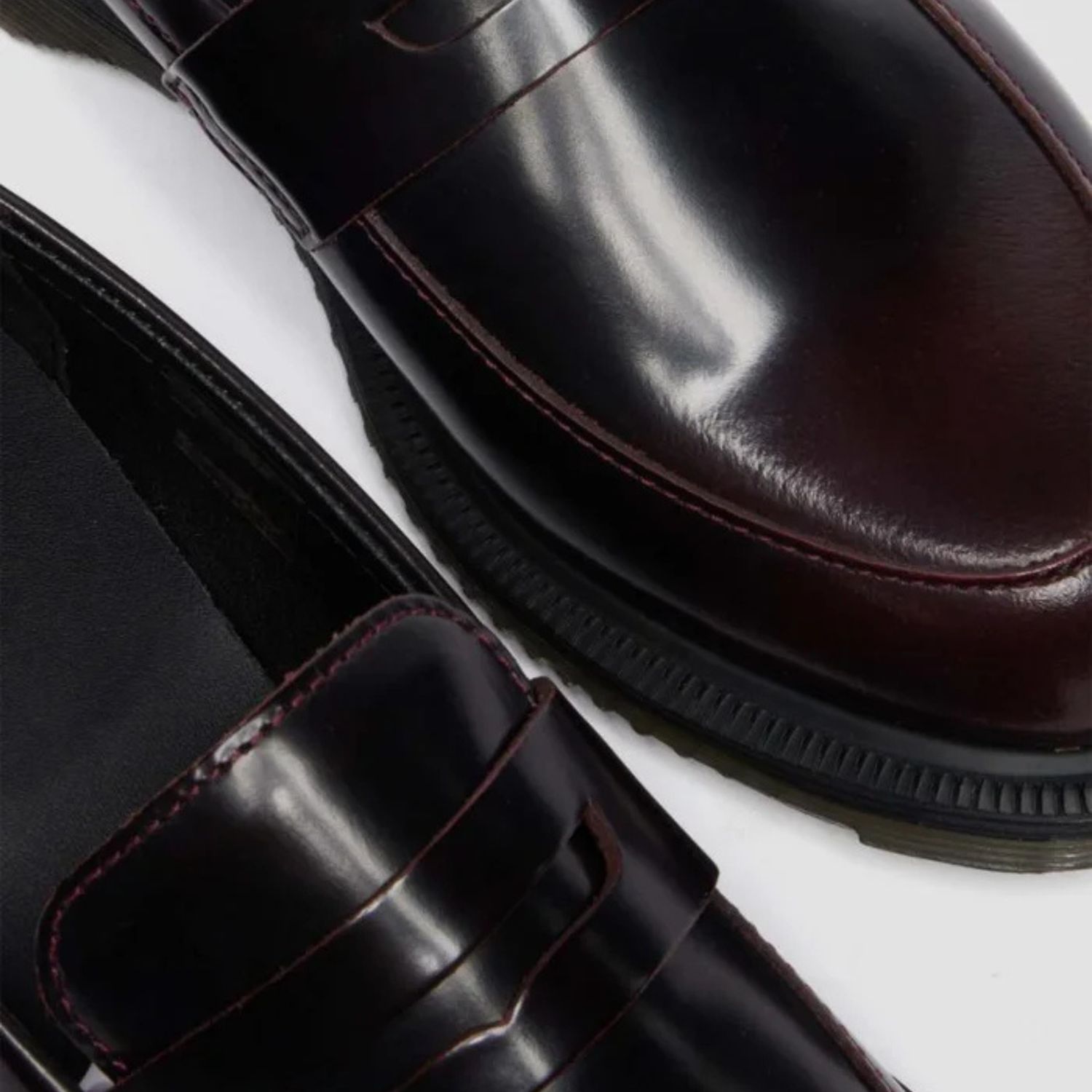 DR MARTENS TEMARA LOAFER - CHERRY RED ARCADIA