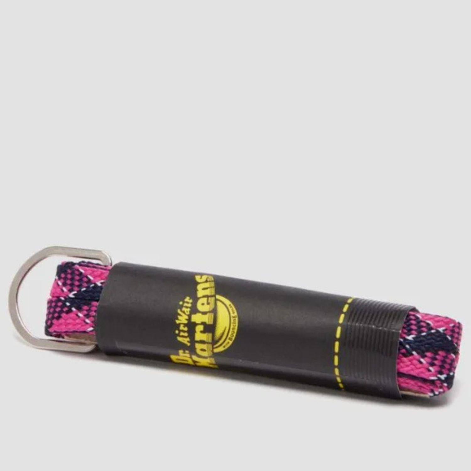 DR MARTENS TARTAN WOVEN LACE - PINK MULTI POLYESTER