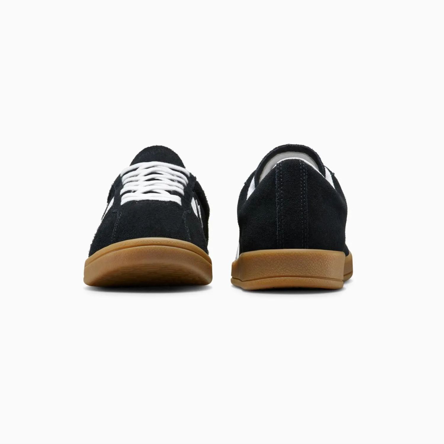 CONVERSE MENS CLASSIC TRAINER SUEDE LOW - BLACK / WHTIE / GUM
