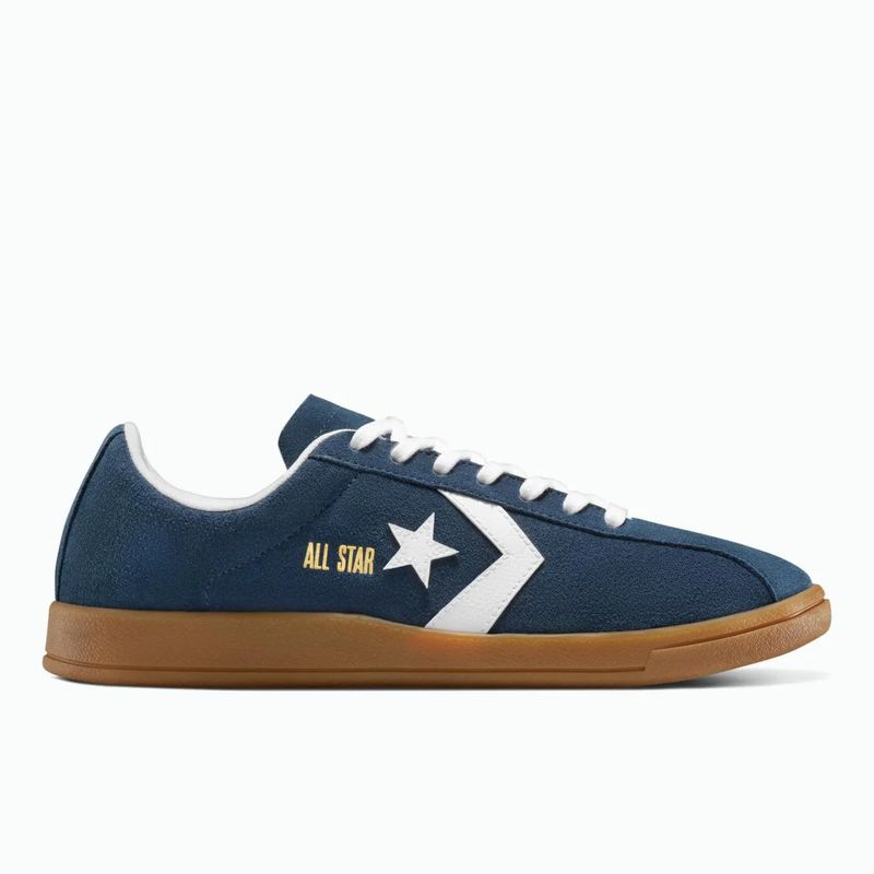 CONVERSE MENS CLASSIC TRAINER SUEDE LOW - NAVY / WHTIE / GUM