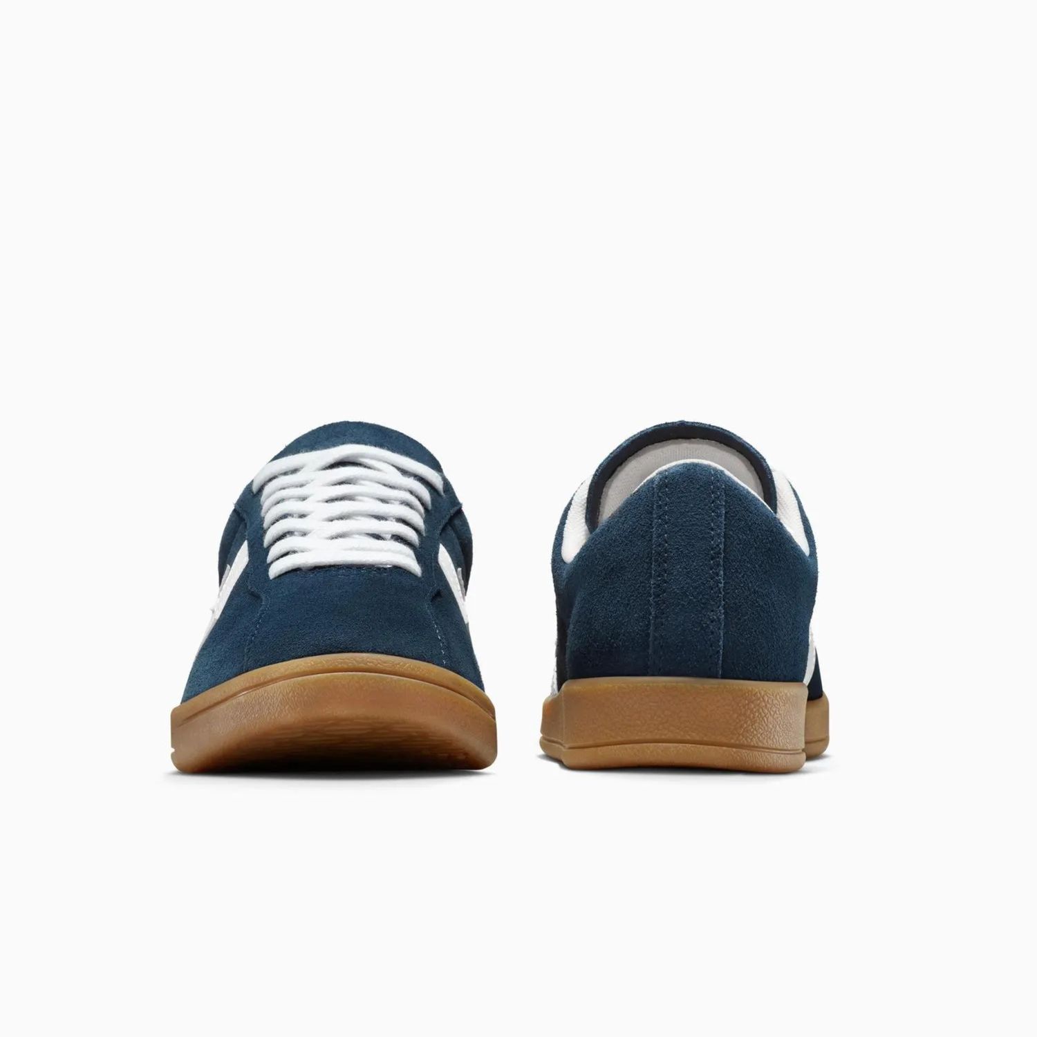 CONVERSE MENS CLASSIC TRAINER SUEDE LOW - NAVY / WHTIE / GUM