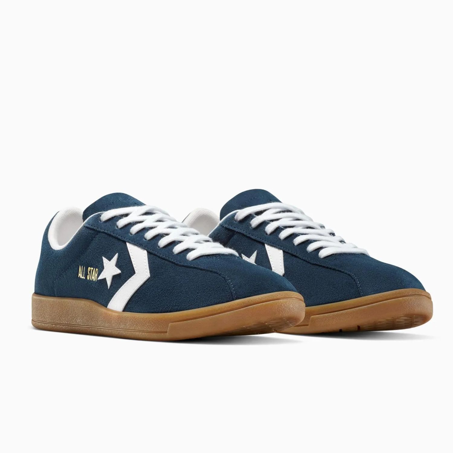 CONVERSE MENS CLASSIC TRAINER SUEDE LOW - NAVY / WHTIE / GUM