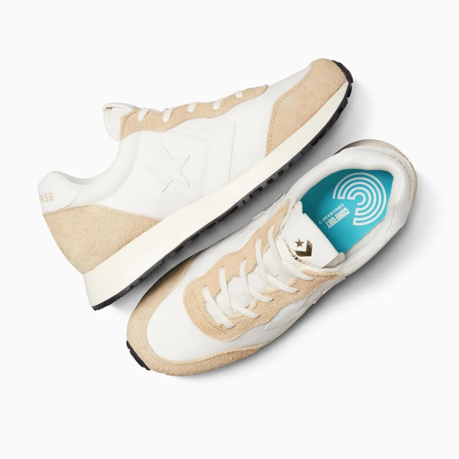 CONVERSE UNISEX CONVERSE OMEGA TRAINER LOW - LAST STRAW / EGRET / VINTAGE WHITE