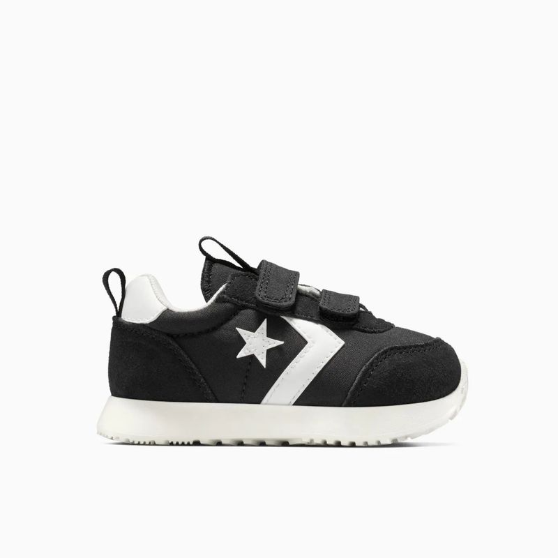 CONVERSE KID INFANT OMEGA TRAINER LOW - BLACK/VINTAGE WHITE/EGRET