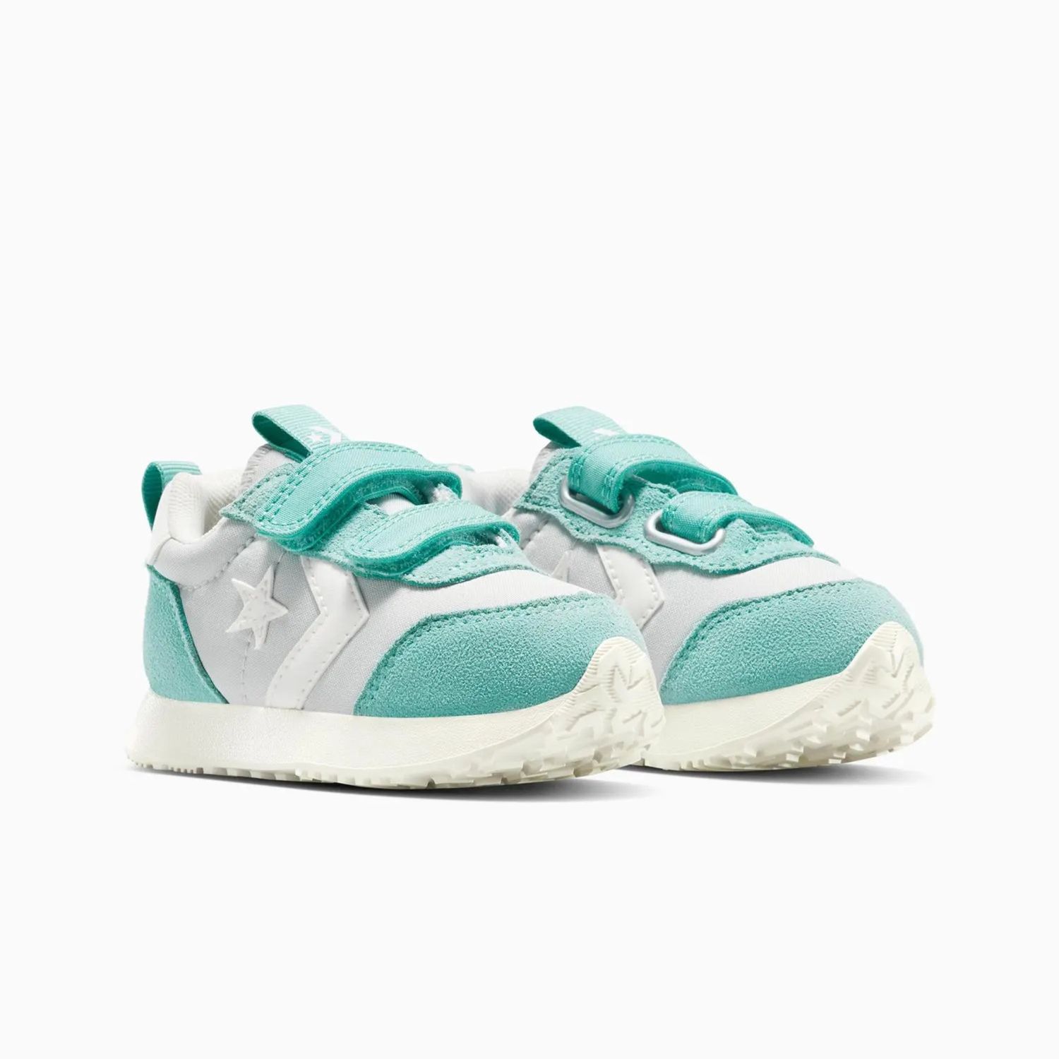 CONVERSE INFANT OMEGA TRAINER EASY ON LOW TOP- ARCHIVE SEA GREEN