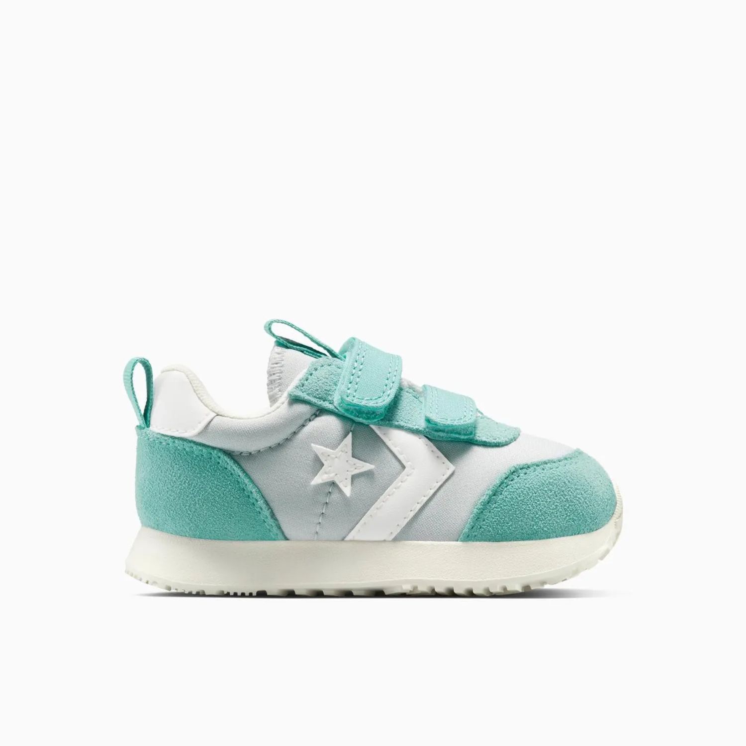 CONVERSE INFANT OMEGA TRAINER EASY ON LOW TOP- ARCHIVE SEA GREEN