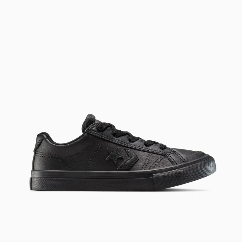 CONVERSE JUNIOR SPORT CASUAL EASY ON LOW TOP- BLACK
