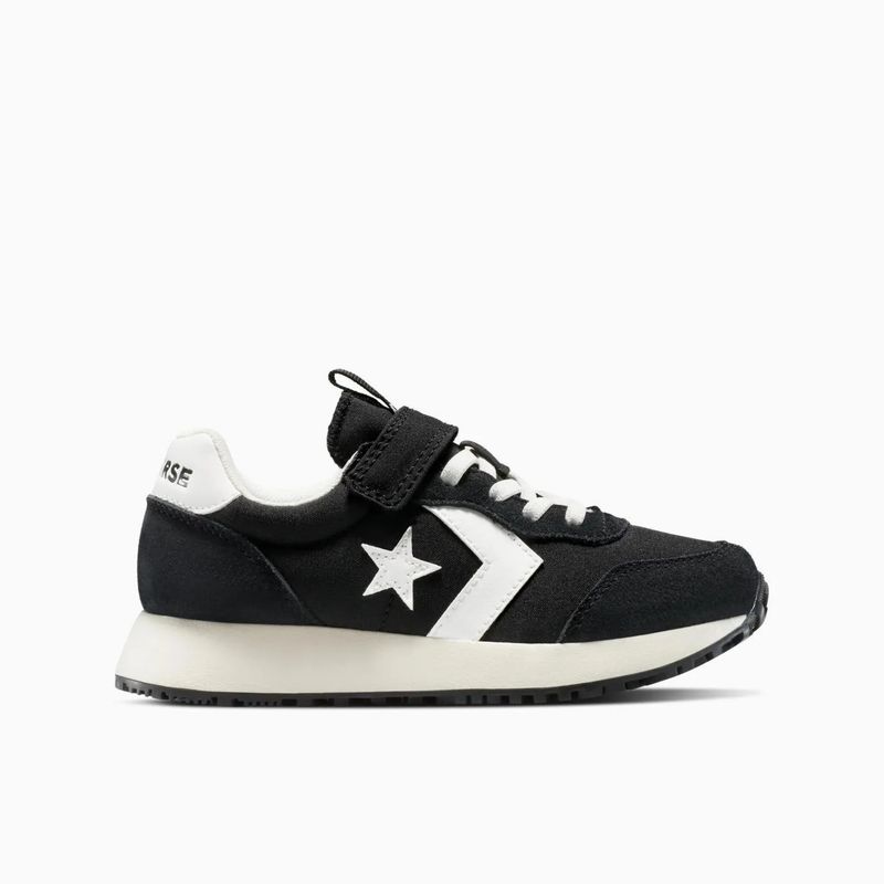 CONVERSE KID YOUTH OMEGA TRAINER LOW - BLACK/VINTAGE WHITE/EGRET