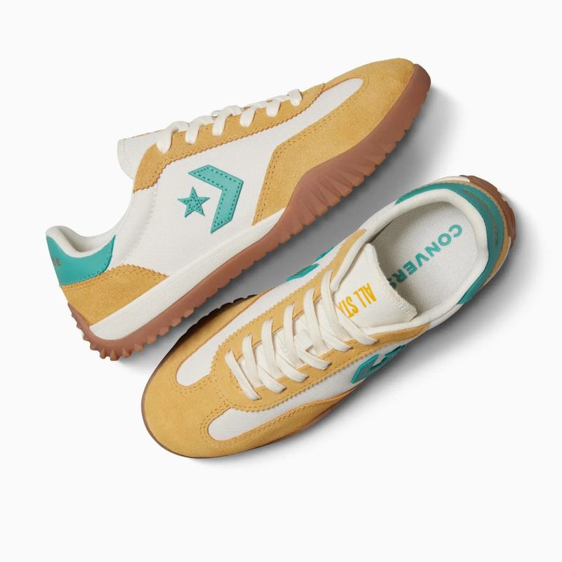 CONVERSE UNISEX RUN STAR TRAINER LOW - SUNNY ANGLE/EGRET/ARCHIVE SEA GREEN