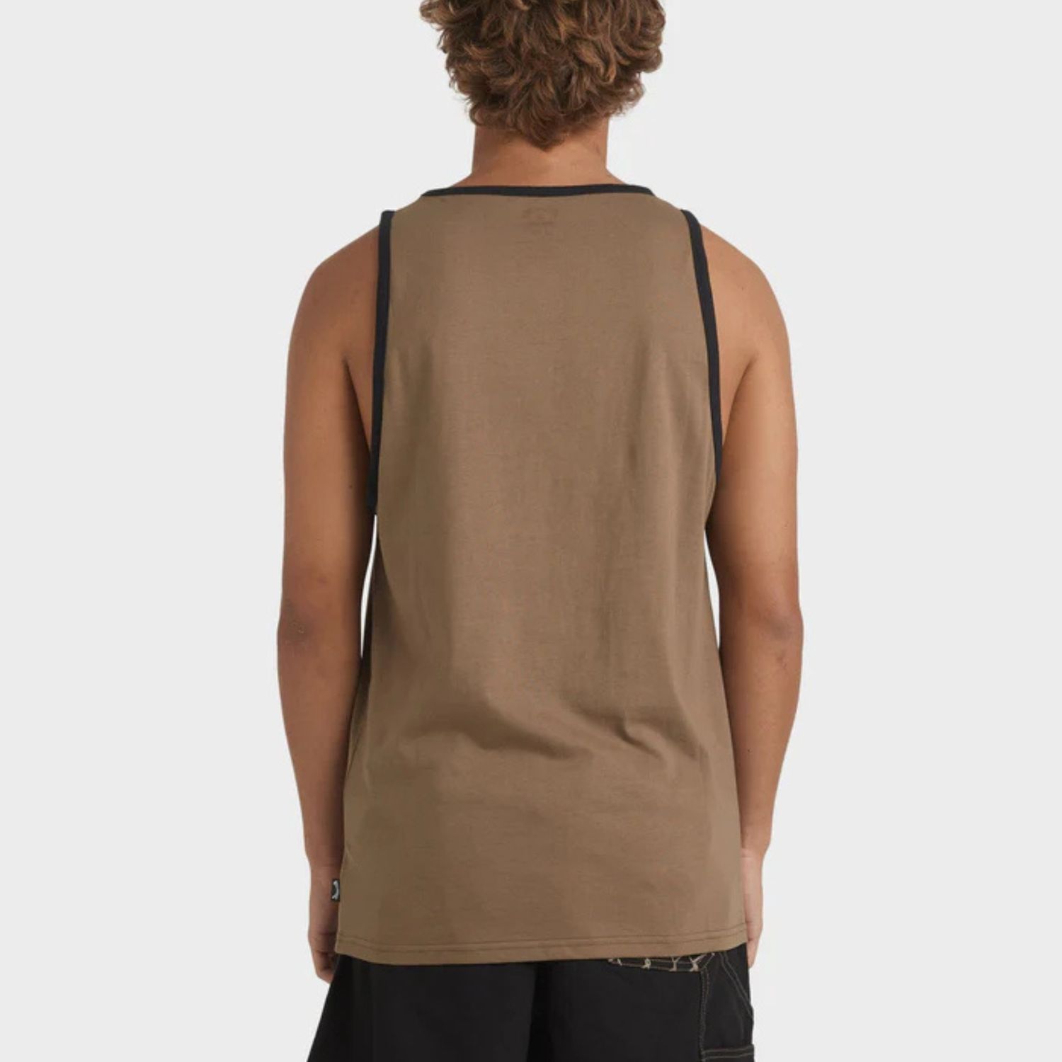 BILLABONG MENS IMMORTAL CORE TANK TOP - GRAVEL