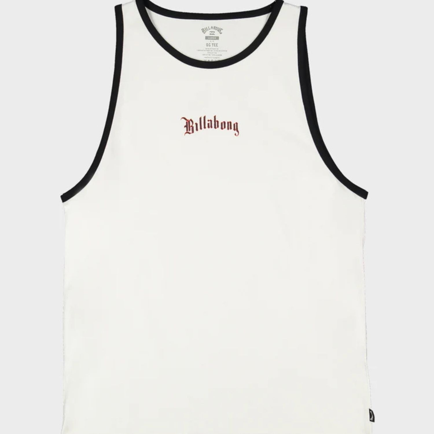 BILLABONG MENS IMMORTAL CORE TANK TOP - FOG