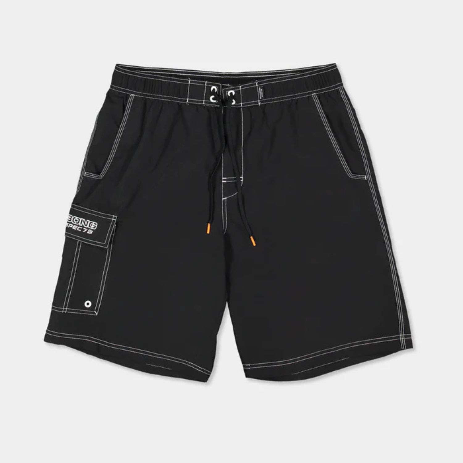 BILLABONG BOYS THROW ON BOARDSHORTS - BLACK