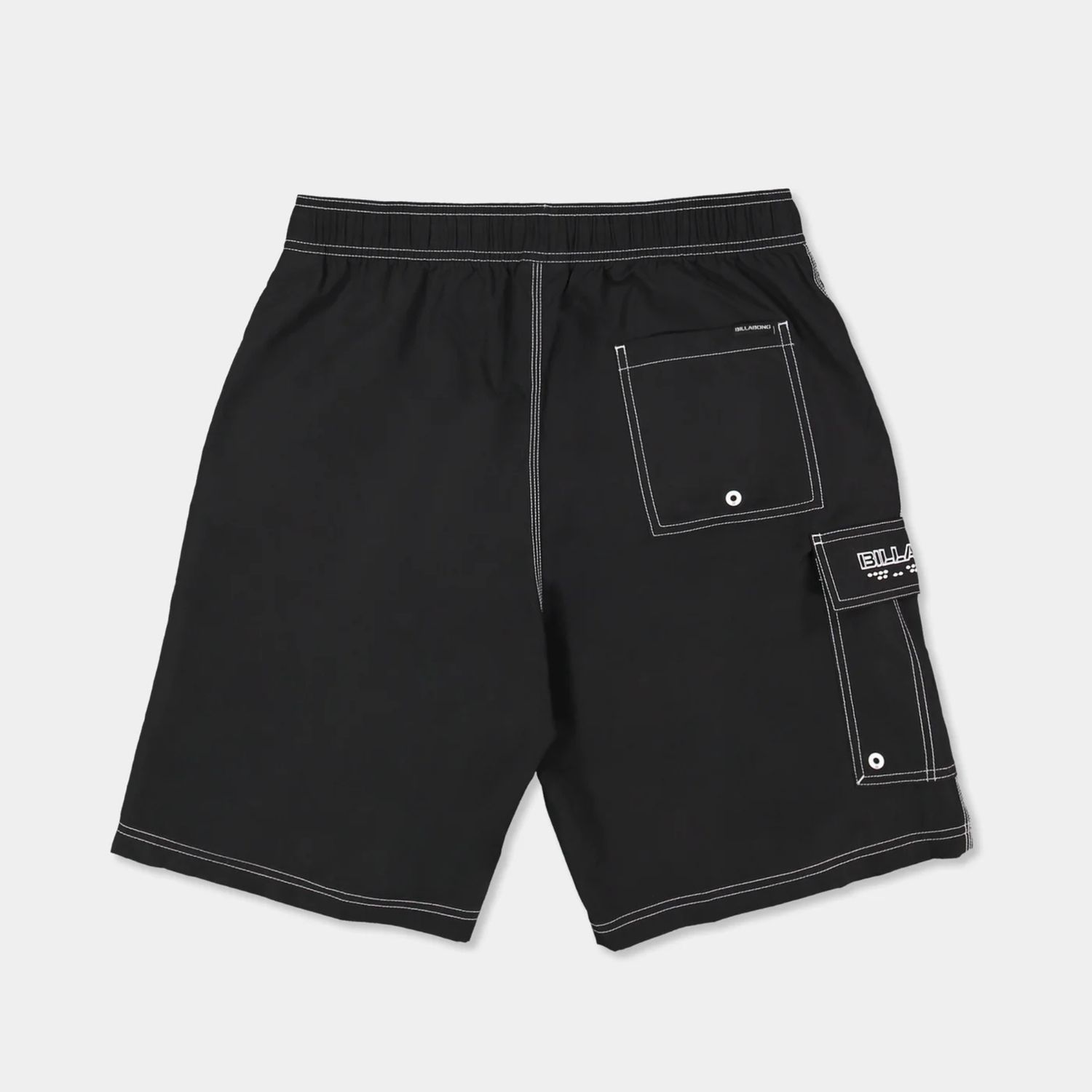 BILLABONG MENS THROW ON BOARDSHORTS - BLACK