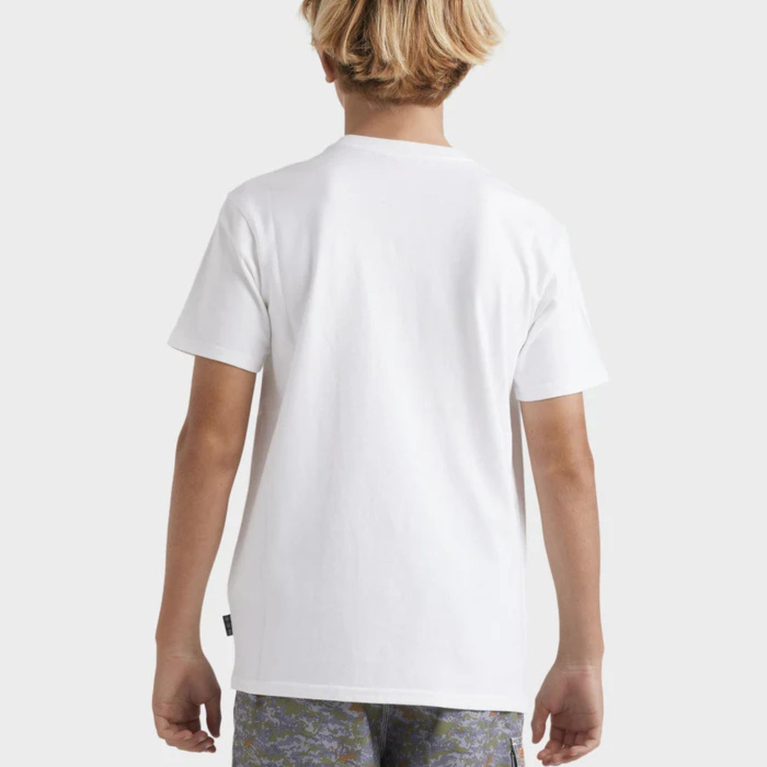 BILLABONG BOYS SPEC PILL SS TEE - WHITE