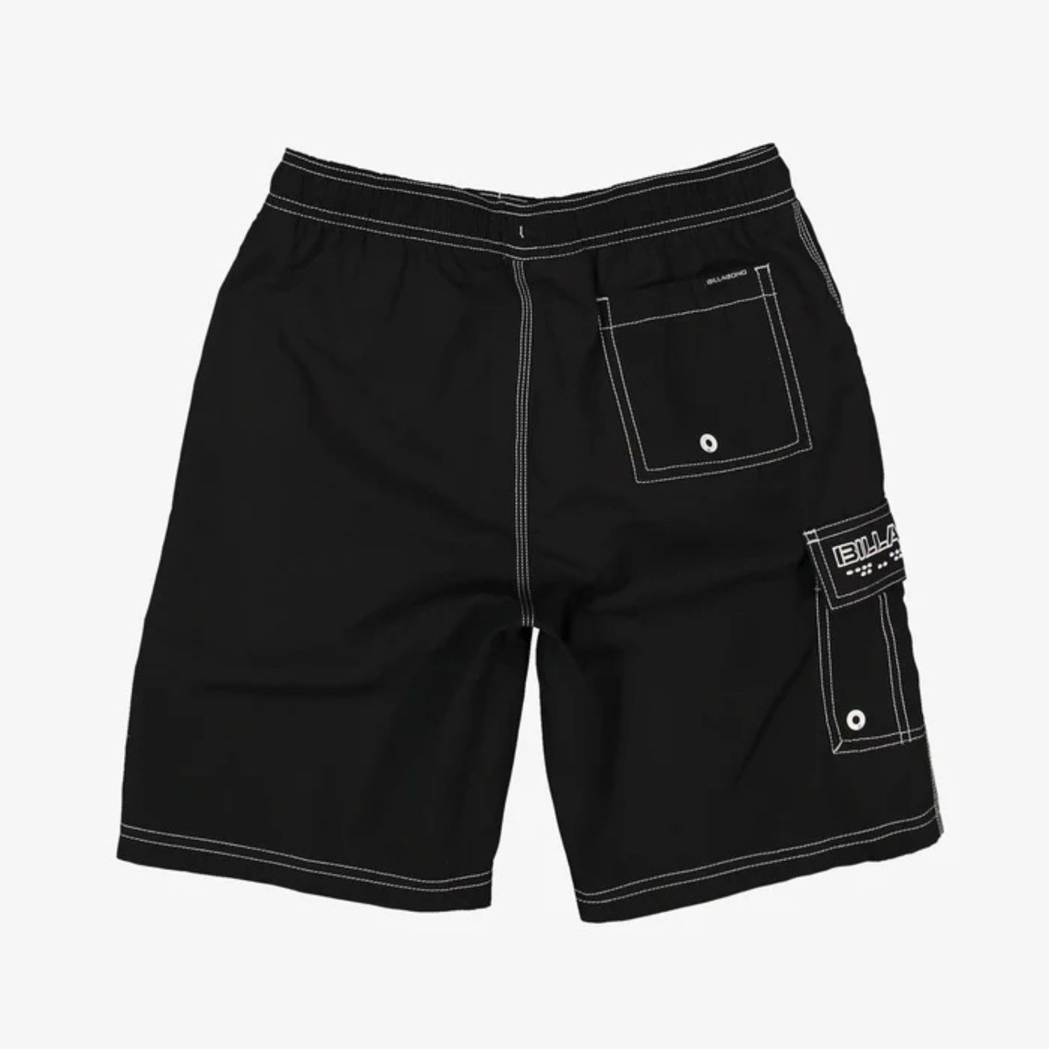 BILLABONG GROMS THROW ON BOARDSHORTS - BLACK