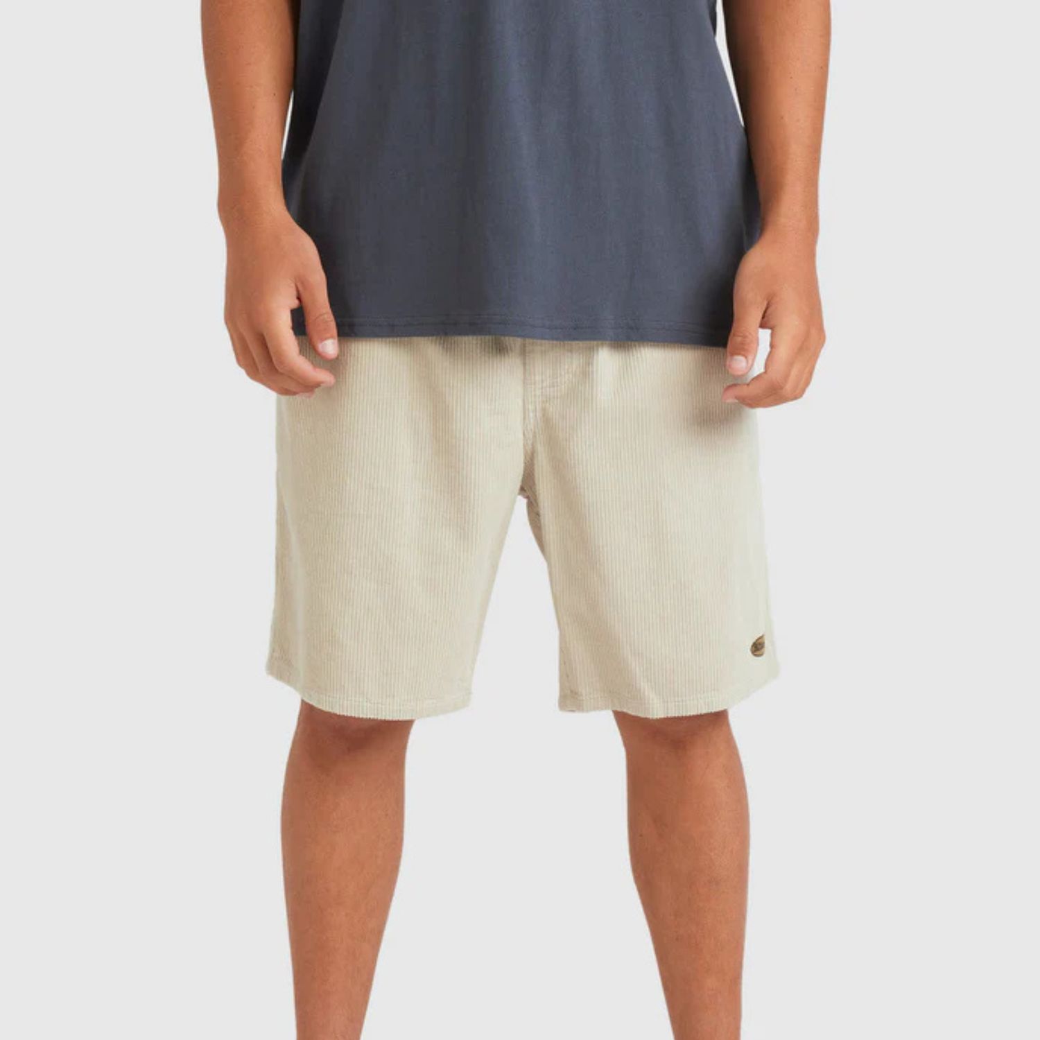 BILLABONG MENS LARRY CORD WALKSHORTS - STONE