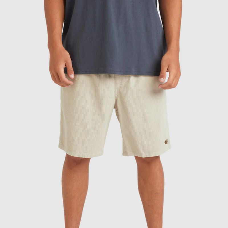 BILLABONG MENS LARRY CORD WALKSHORTS - STONE