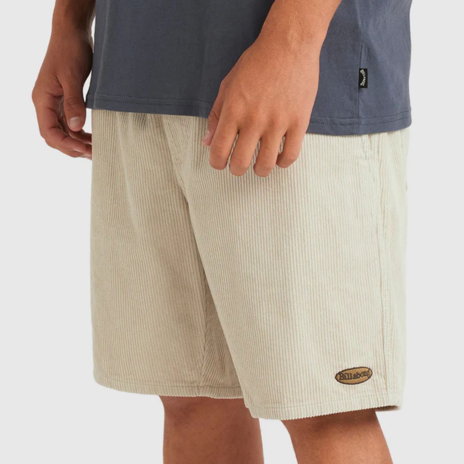BILLABONG MENS LARRY CORD WALKSHORTS - STONE