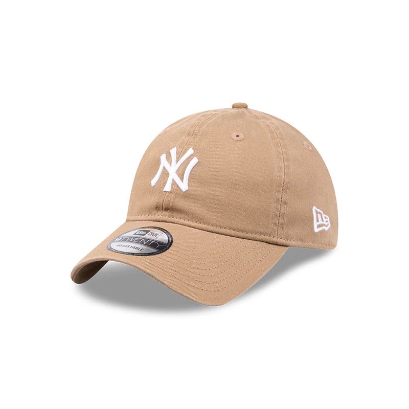 NEW ERA 9TWENTY CLOTH STRAP MIDI - NEW YORK YANKEES MLB - KHAKI/WHITE