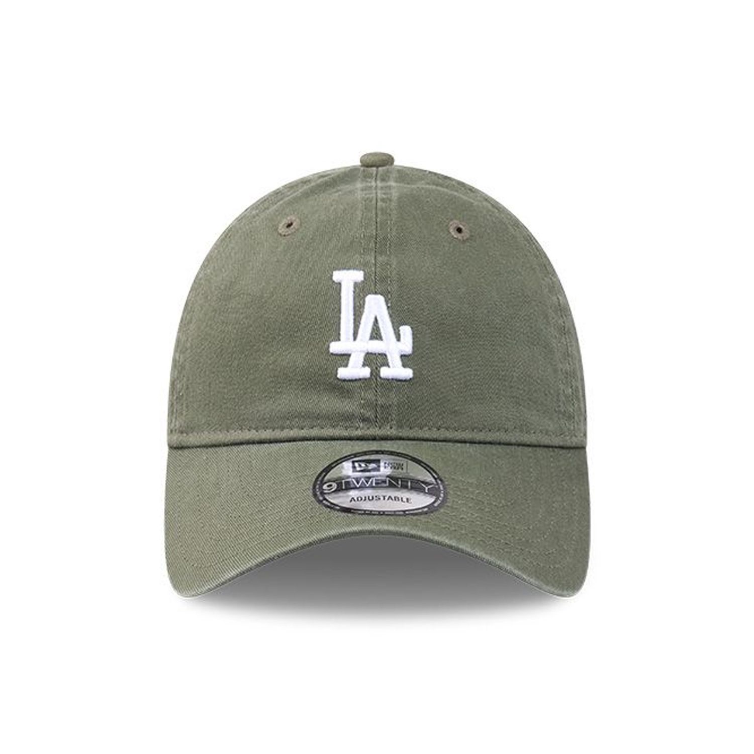 NEW ERA 9TWENTY CLOTH STRAP MIDI - LA DODGERS MLB - OLIVE/WHITE