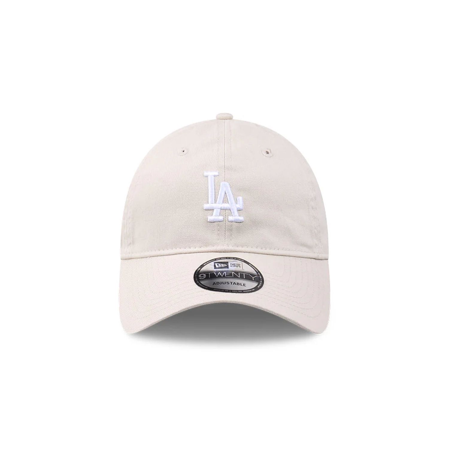 NEW ERA 9TWENTY CLOTH STRAP MIDI - LA DODGERS MLB - STONE/WHITE