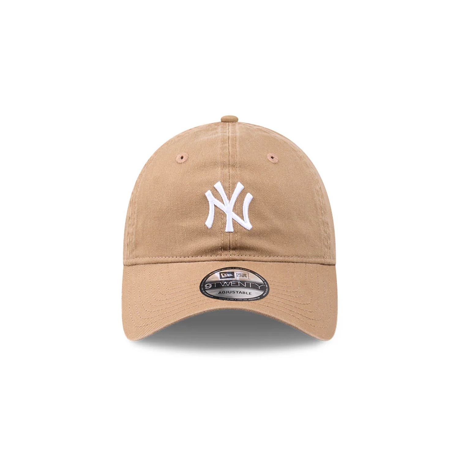 NEW ERA 9TWENTY CLOTH STRAP MIDI - NEW YORK YANKEES MLB - KHAKI/WHITE