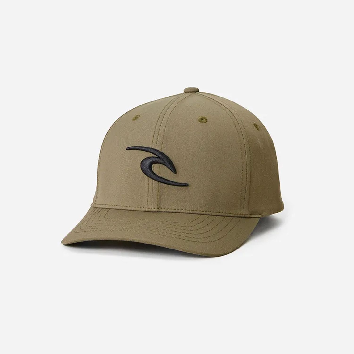 RIP CURL MENS TEPAN 2.0 FLEXFIT CAP  -  OLIVE