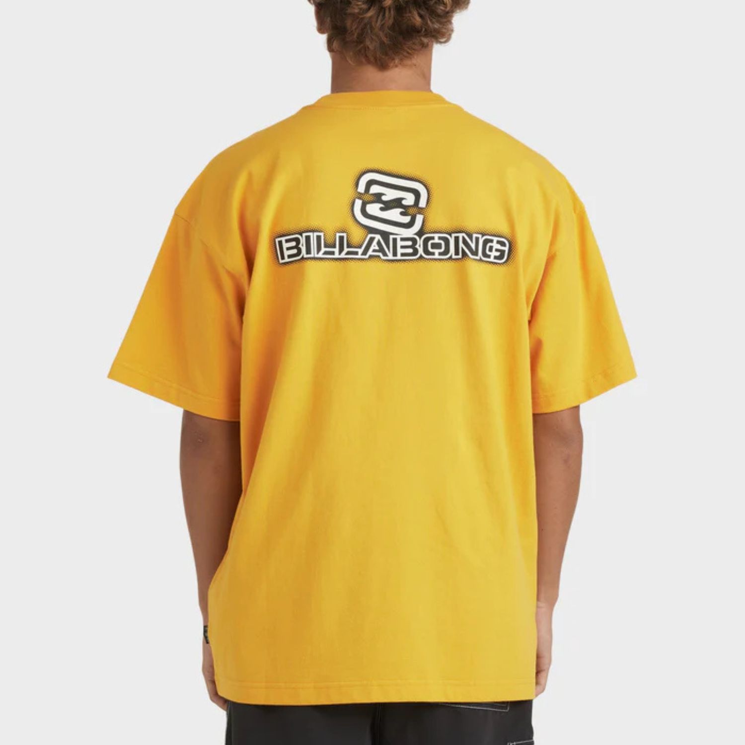 BILLABONG MENS SPEC DOTCOM SS TEE - YELLOW