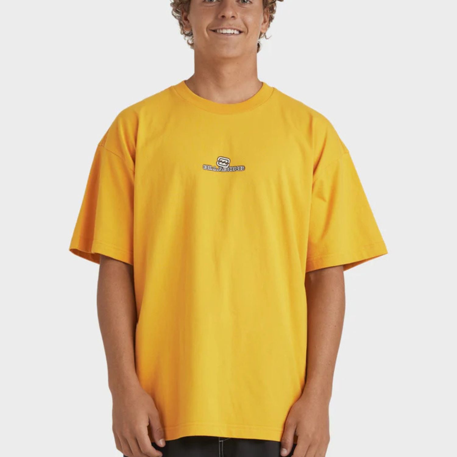 BILLABONG MENS SPEC DOTCOM SS TEE - YELLOW