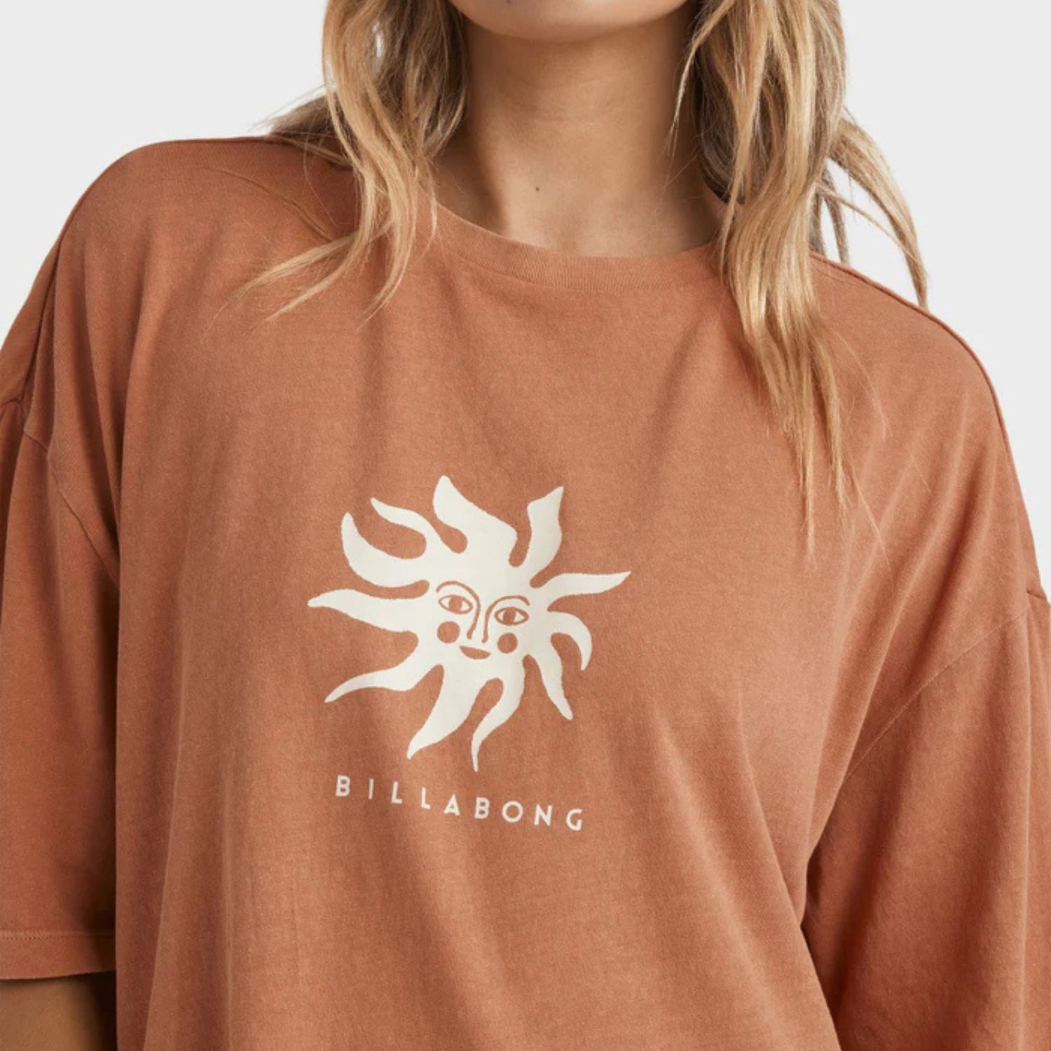 BILLABONG WOMENS BRIGHT SUN SS TEE