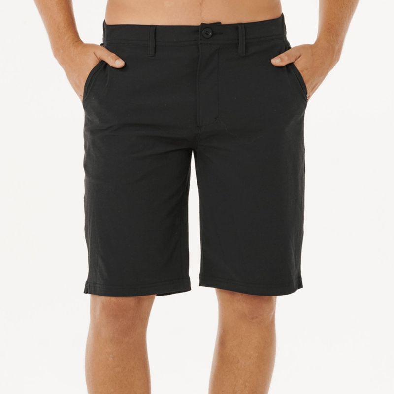 RIP CURL MENS BOARDWALK PHASE WALKSHORT  -  BLACK