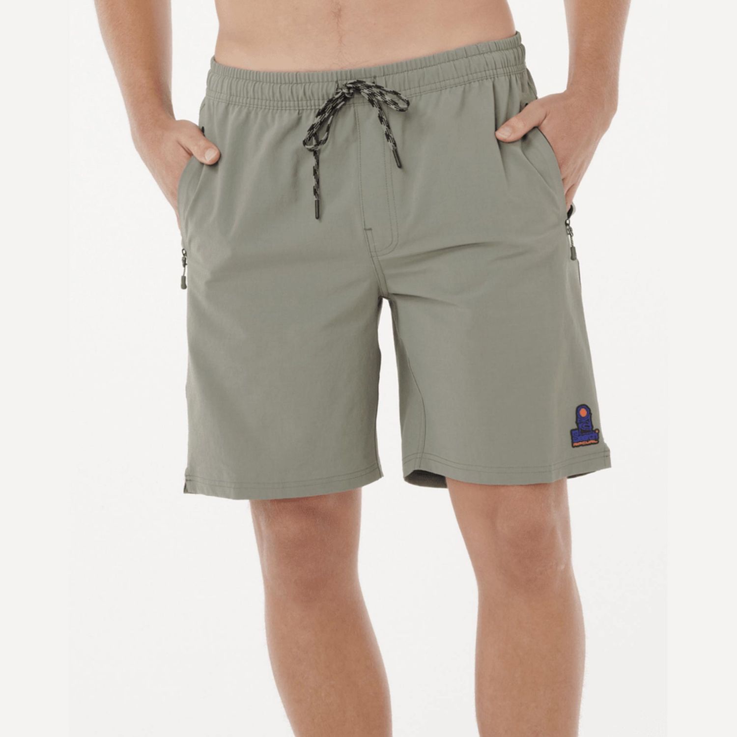 RIP CURL MENS THE SEARCH VOLLEY BOARDSHORT  -  CACTUS GREEN