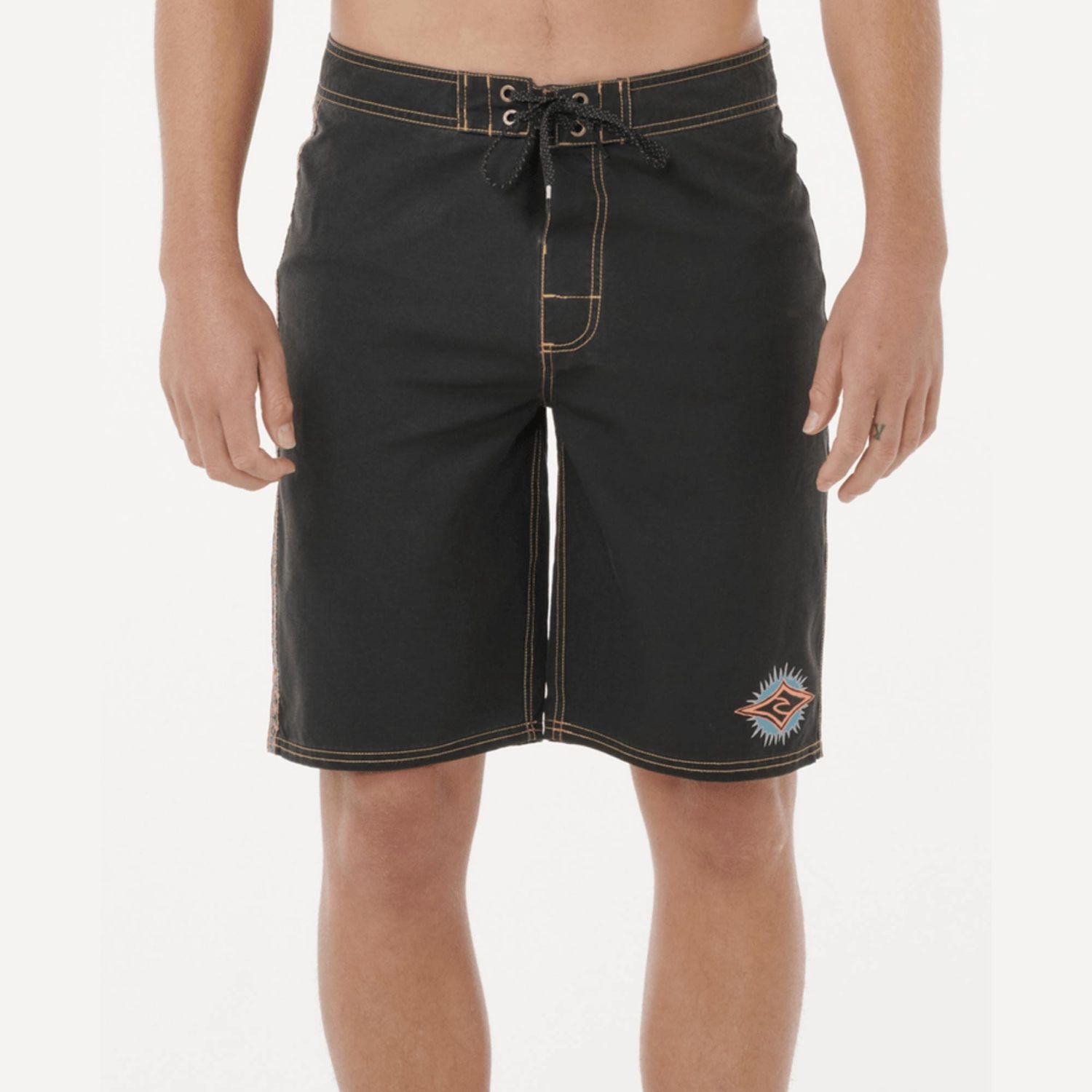 RIP CURL MENS MIRAGE RAW ENERGY BOARDSHORT  -  BLACK