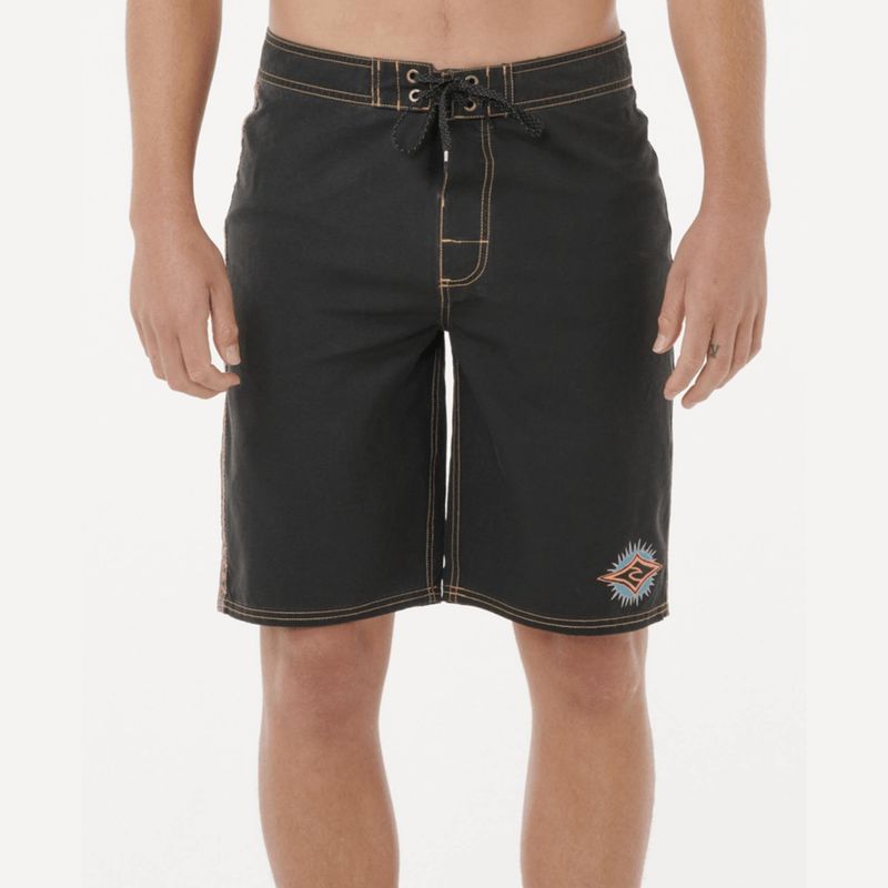 RIP CURL MENS MIRAGE RAW ENERGY BOARDSHORT  -  BLACK