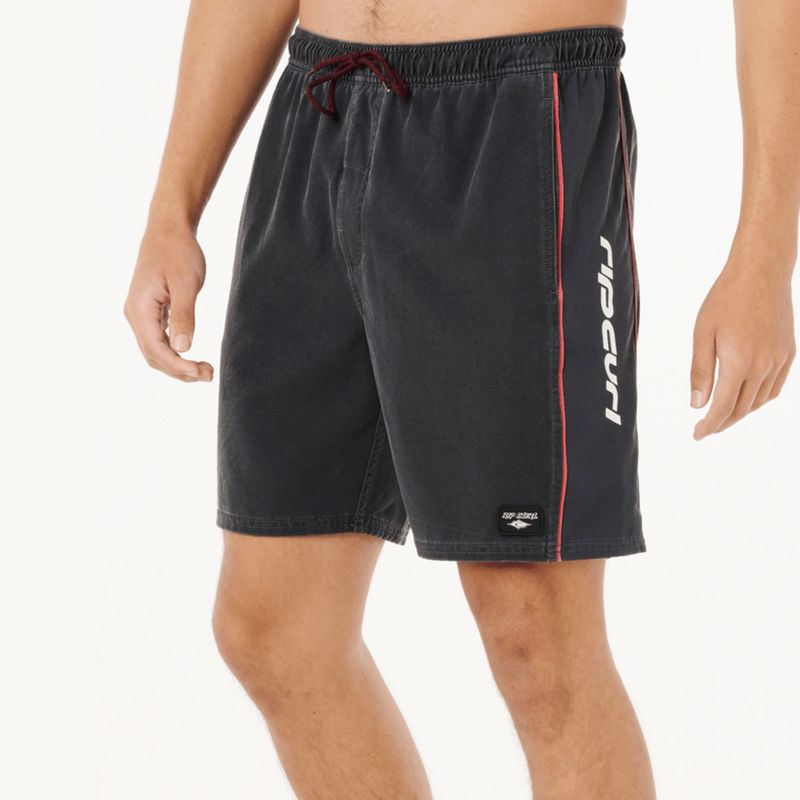 RIP CURL MENS SIDEWAYS VOLLEY  -  WASHED BLACK