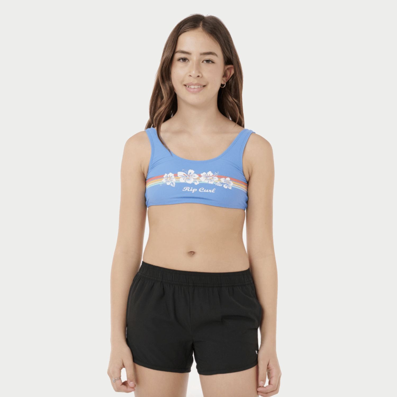 RIP CURL GIRLS SURF ESSENTIALS 3 BOARDSHORT  -  BLACK