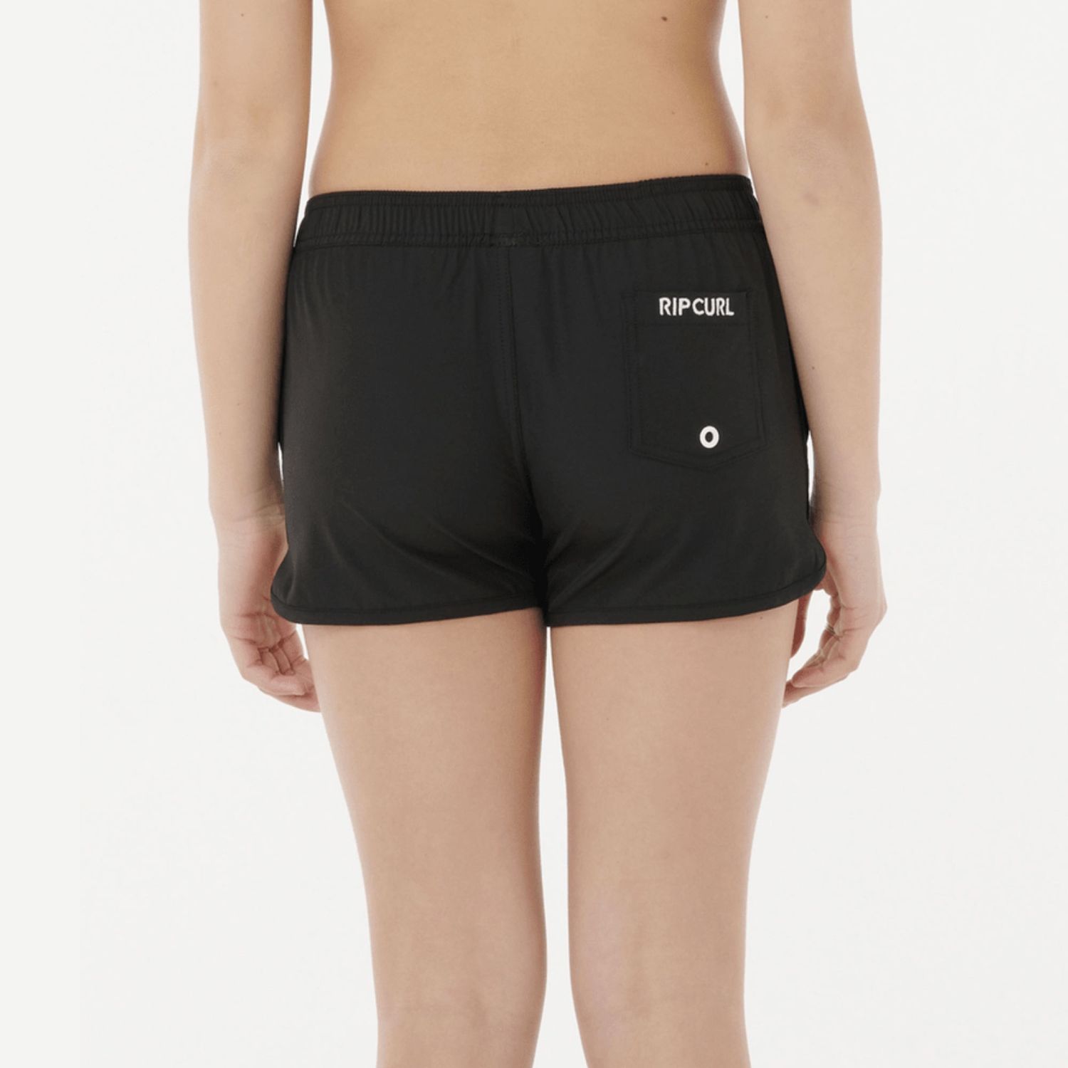 RIP CURL GIRLS SURF ESSENTIALS 3 BOARDSHORT  -  BLACK