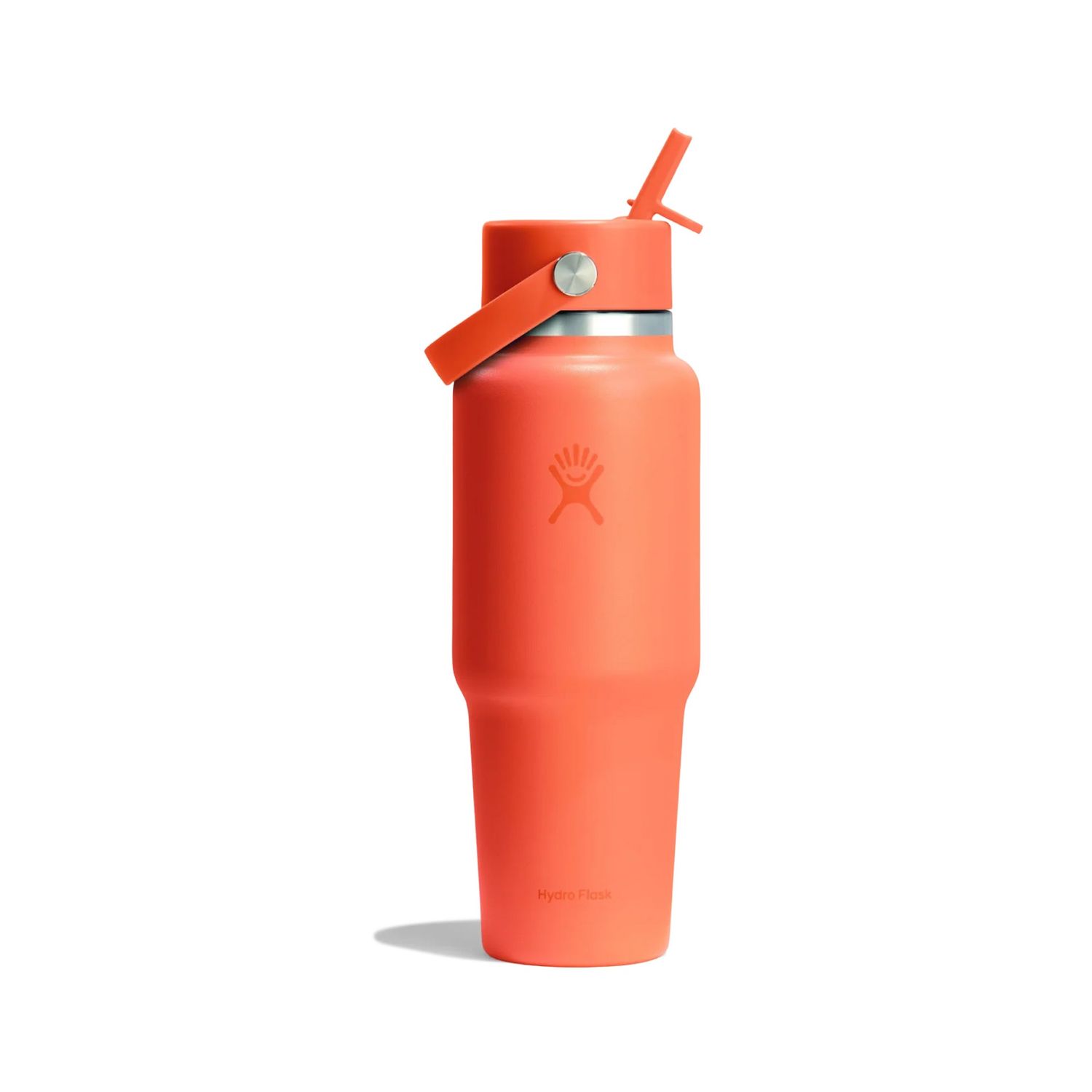 HYDRO FLASK 32 OZ WIDE FLEX STRAW TRAVEL BOTTLE - NECTAR ORANGE