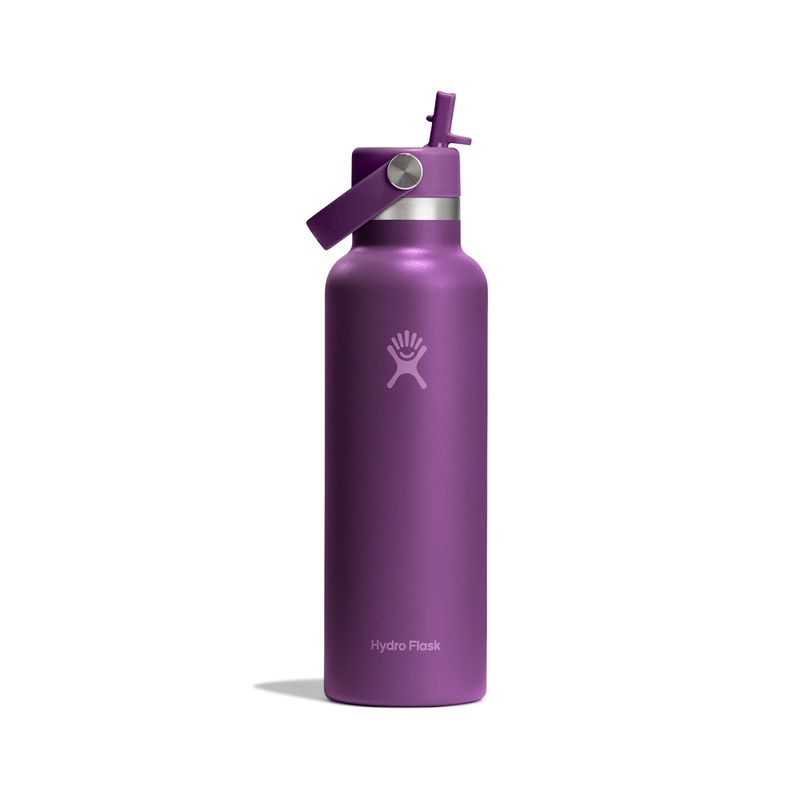 HYDRO FLASK 21 OZ STANDARD FLEX STRAW CAP - BEACH PLUM PURPLE