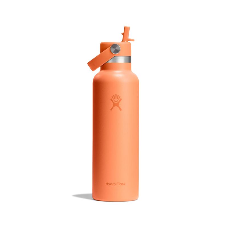 HYDRO FLASK 21 OZ STANDARD FLEX STRAW CAP - NECTAR ORANGE