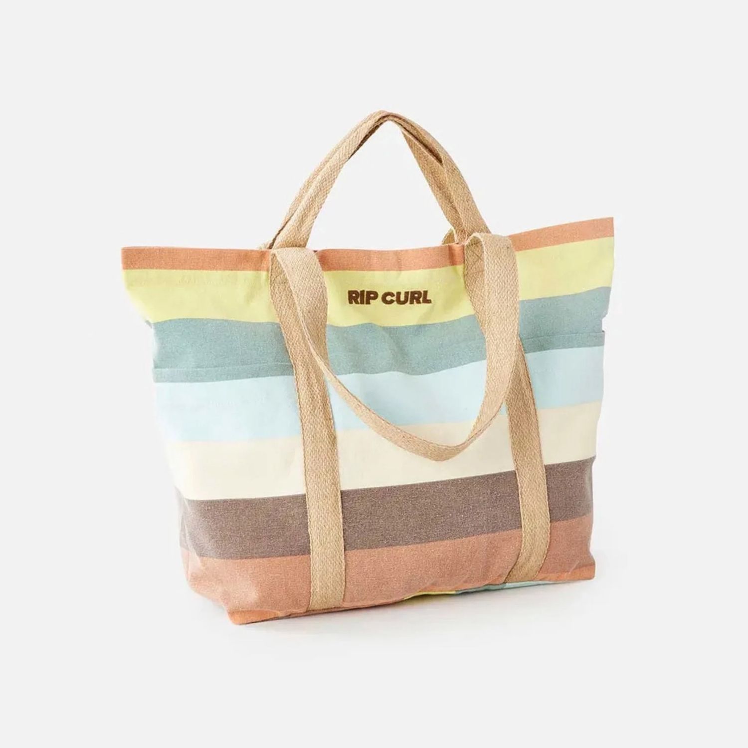 RIPCURL LADIES ORGANIC CANVAS 29L BEACH TOTE - MULTICO