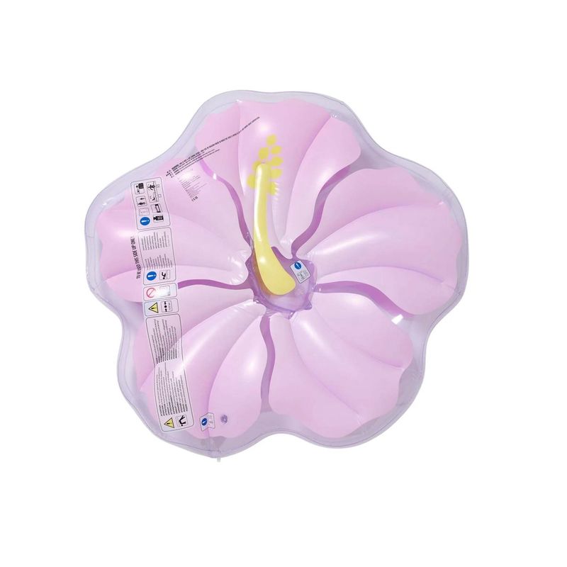 SUNNYLIFE Luxe Lie-On Float Hibiscus Pastel - LILAC