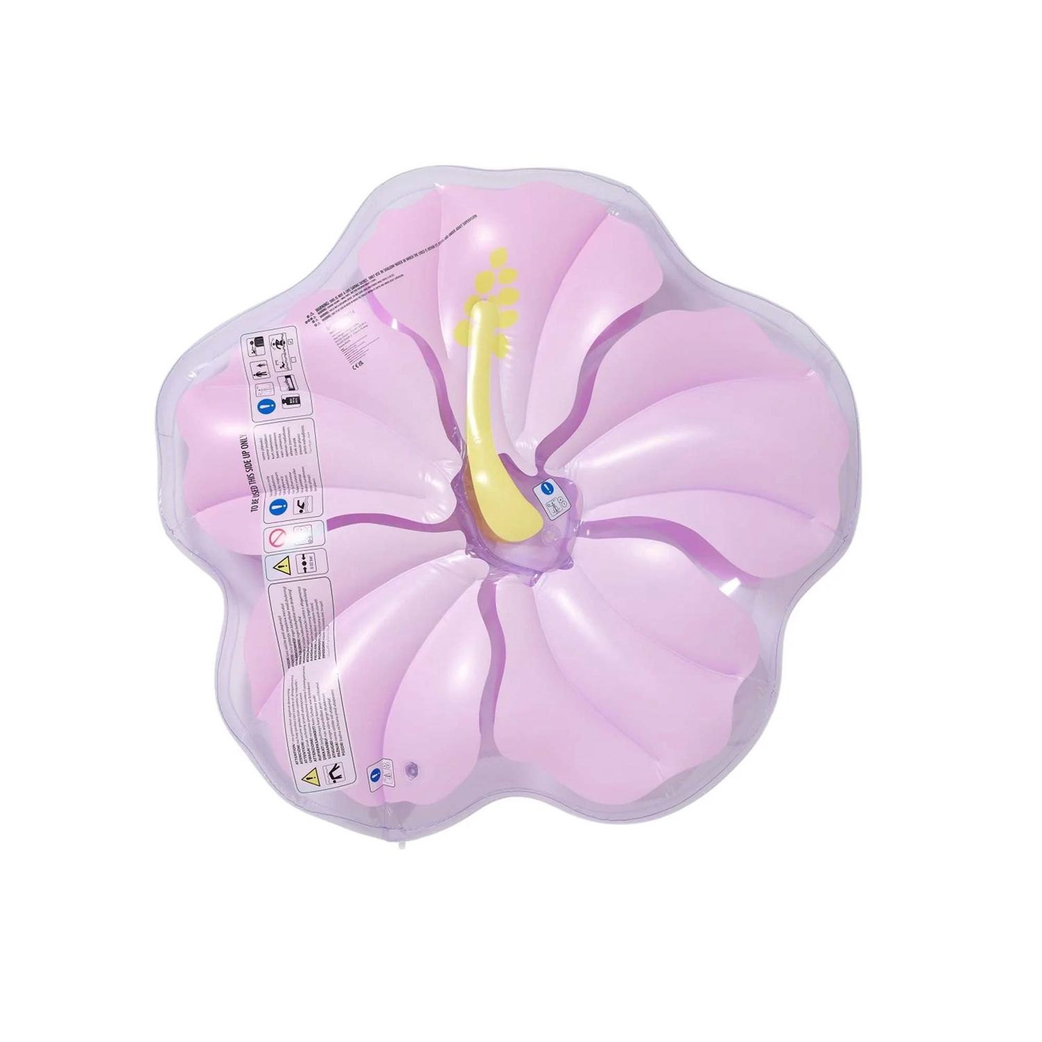 SUNNYLIFE Luxe Lie-On Float Hibiscus Pastel - LILAC