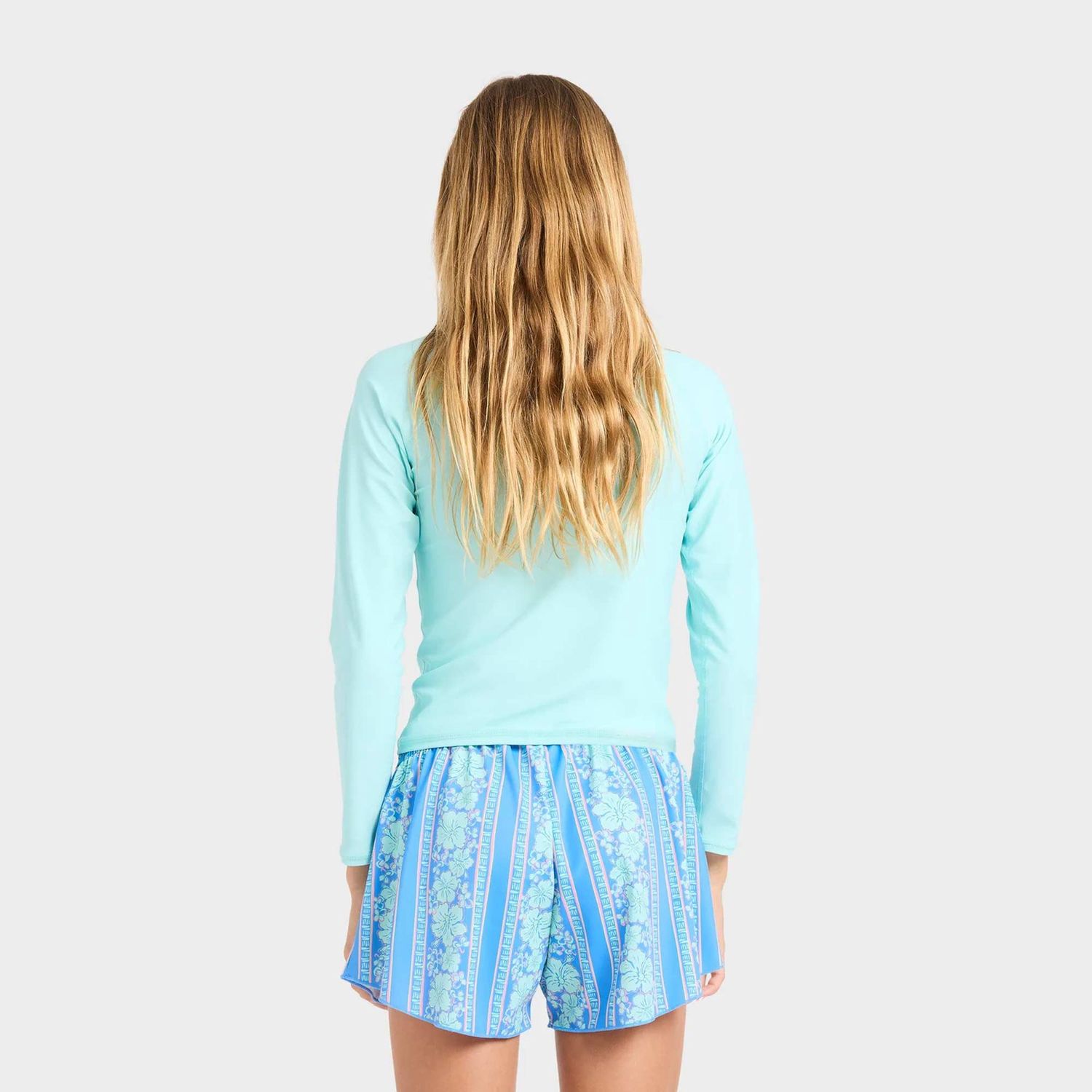 BILLABONG TEEN GIRLS HAPPY HIBISCUS SWIM VOLLEY - MULTI