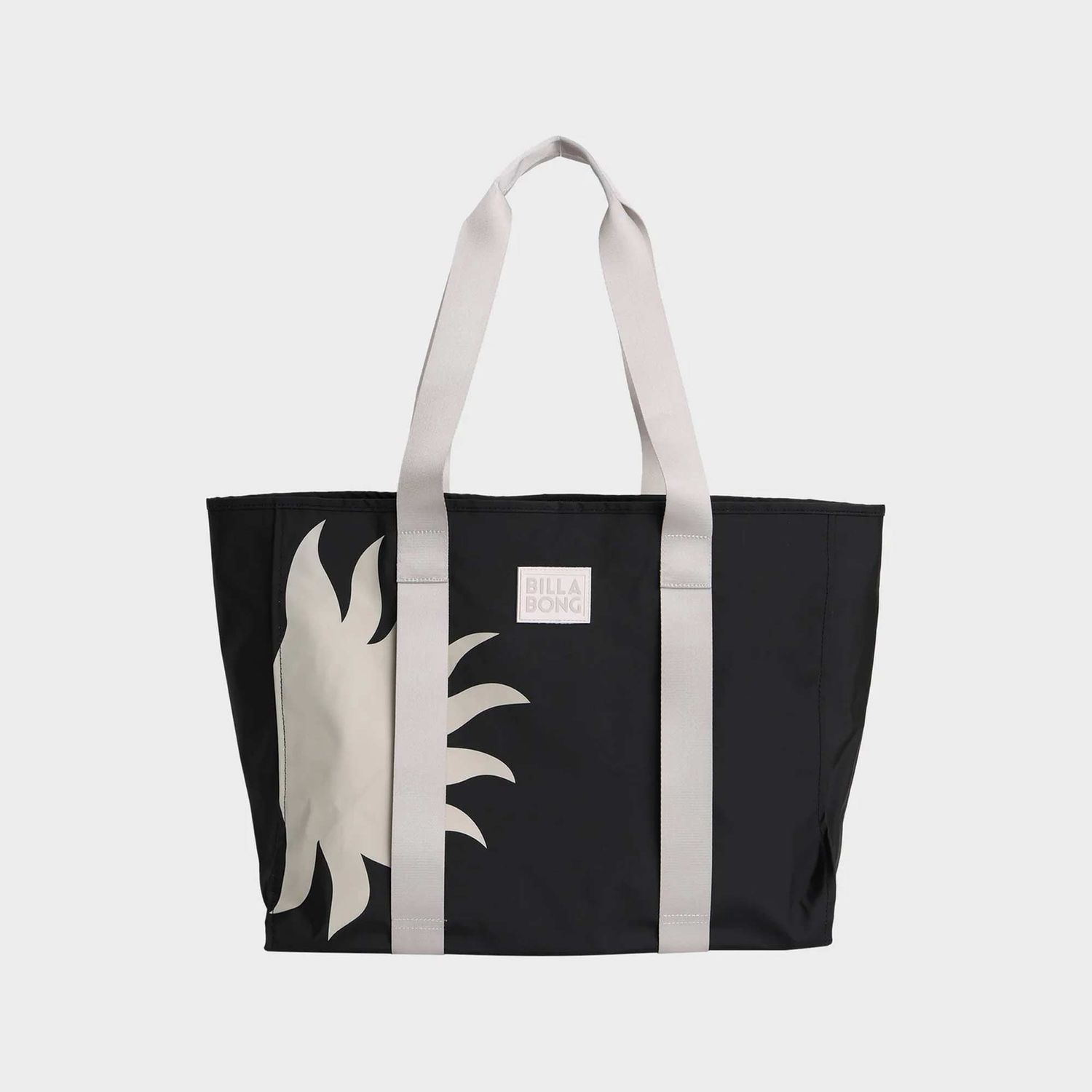 BILLABONG WOMENS KEENIE TOTE - BLACK WHITE