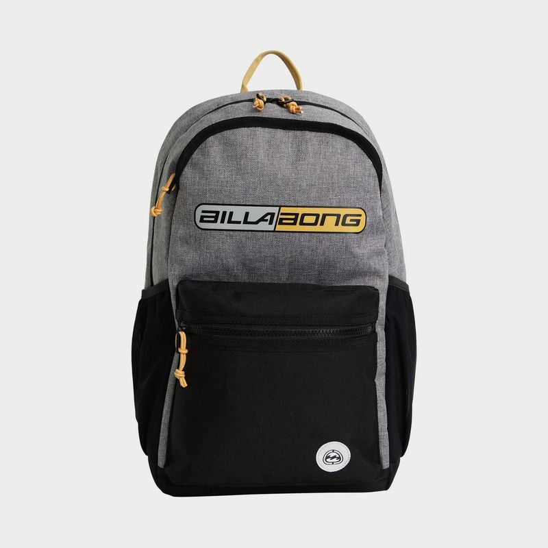 BILLABONG MENS SCALLOP BACKPACK - HEATHER GREY/BLACK