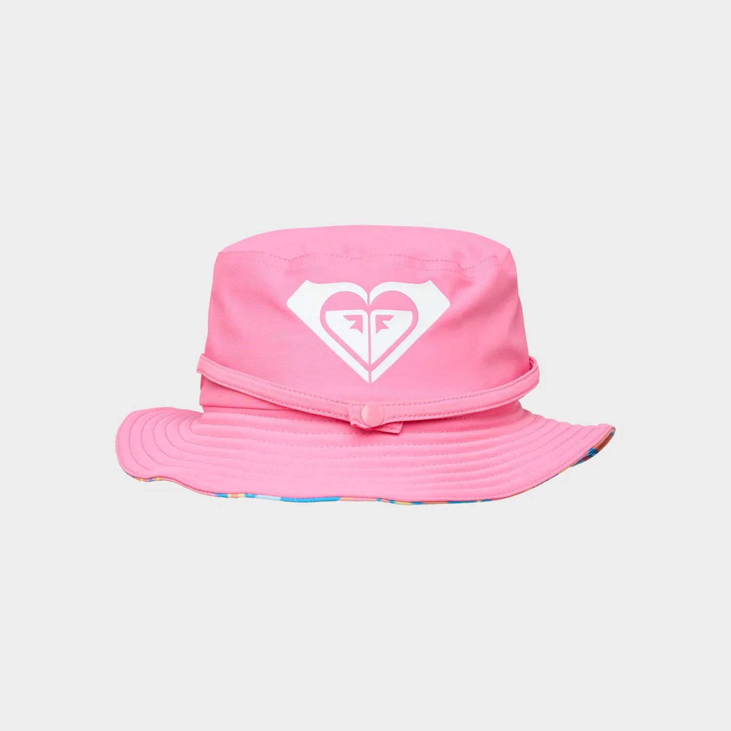 ROXY GIRLS NEW BOBBY HAT - MALIBU BLUE HIBISCUS HUGS