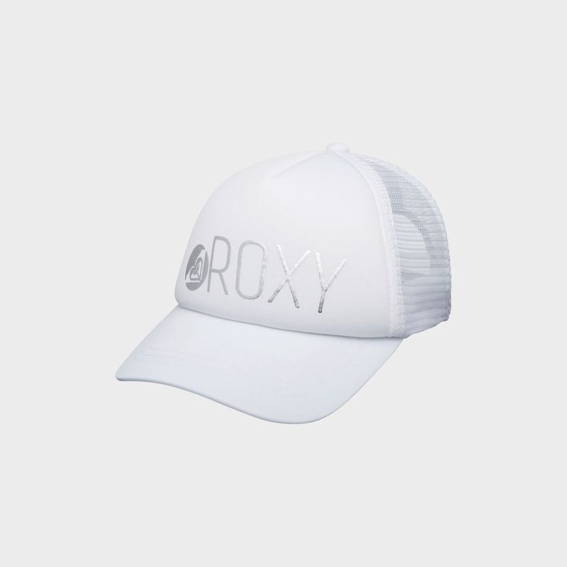 ROXY GIRLS REGGAE TOWN CAP - BRIGHT WHITE